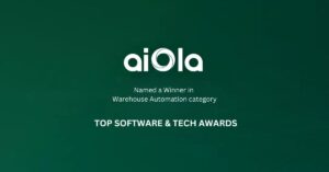 aiola winner in software and tech awards warehouse automation category