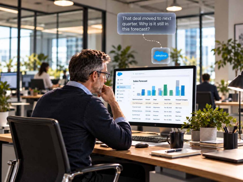 How Are Sales Managers Building Accurate Forecasts When Reps Rarely Update Pipeline?